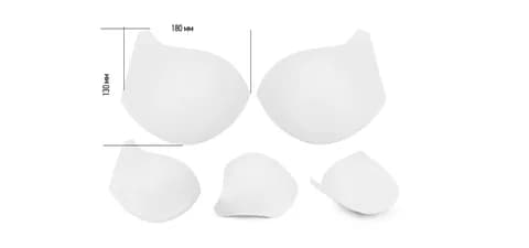 Чашечки push-up белые 95 (95B-90C-85D-80E-75F)