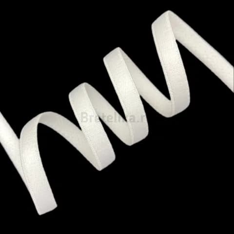 Бретелечная резинка белая 5 мм