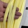 Резинка отделочная ажурная светло-желтая 10 мм 2