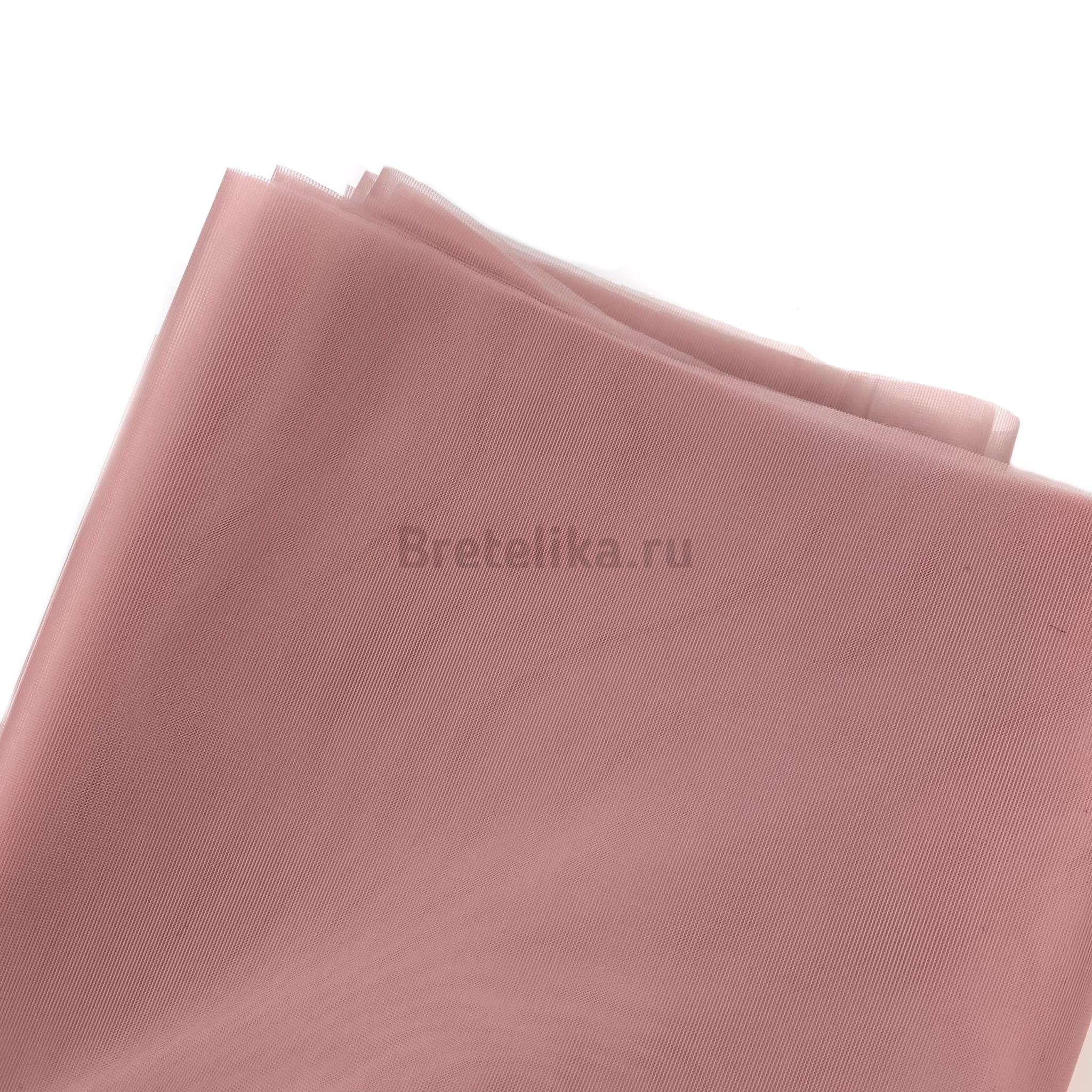 Корсетная сетка пудра, Турция, 60 г/м² 3