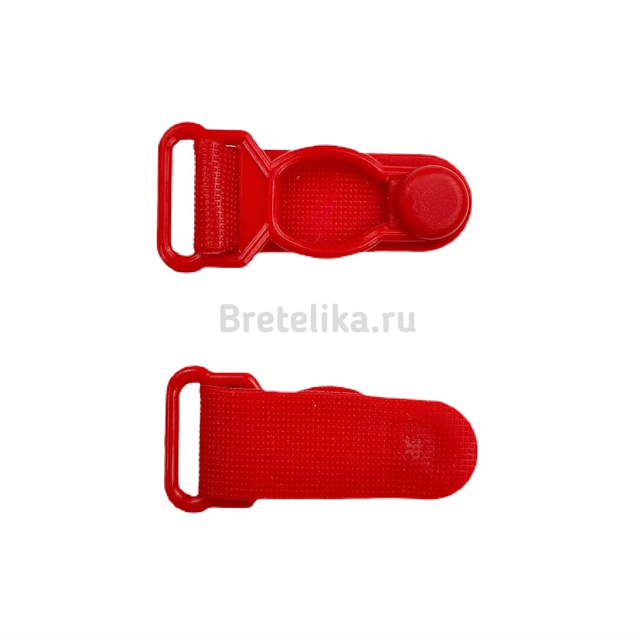 Держатели чулок (пажи) пластик красные 32 мм