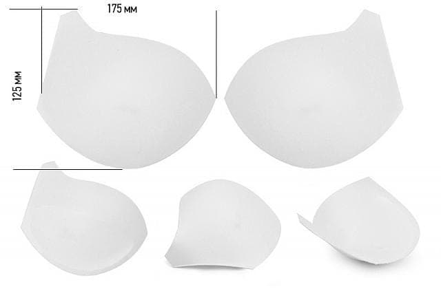 Чашечки push-up белые 90 (95A-90B-85C-80D-75E-70F)
