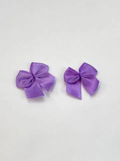 Бантик лавандовый 3,5 см