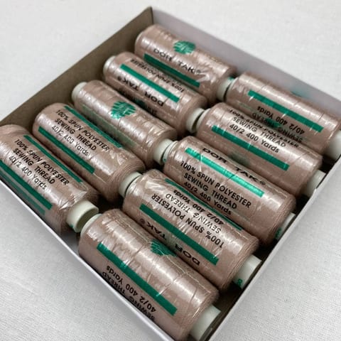 Нитки Dor Tak коричнево-розовые цв.655
