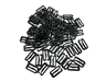 Застежка-крючок металл черный 15 мм 2