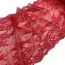 Кружево эластичное коралловое 20 см 1